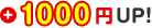 +1000円UP!